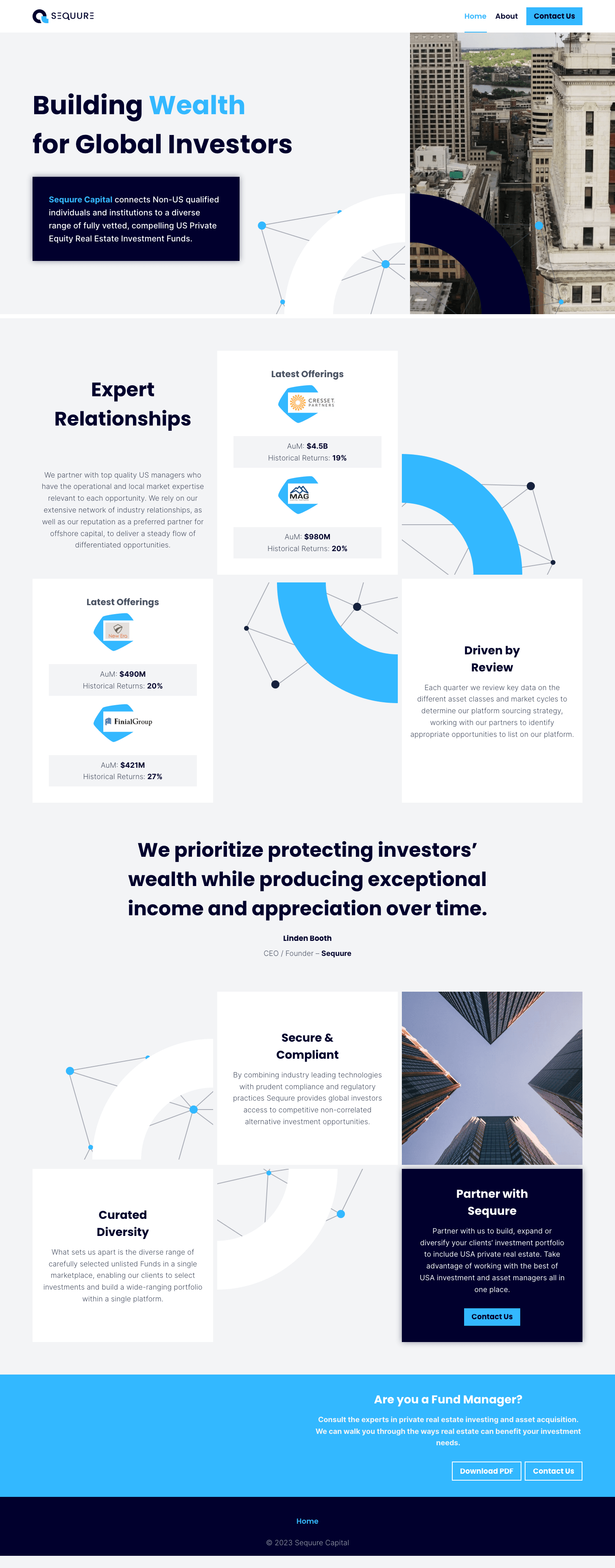 Private Wealth Global Homepage