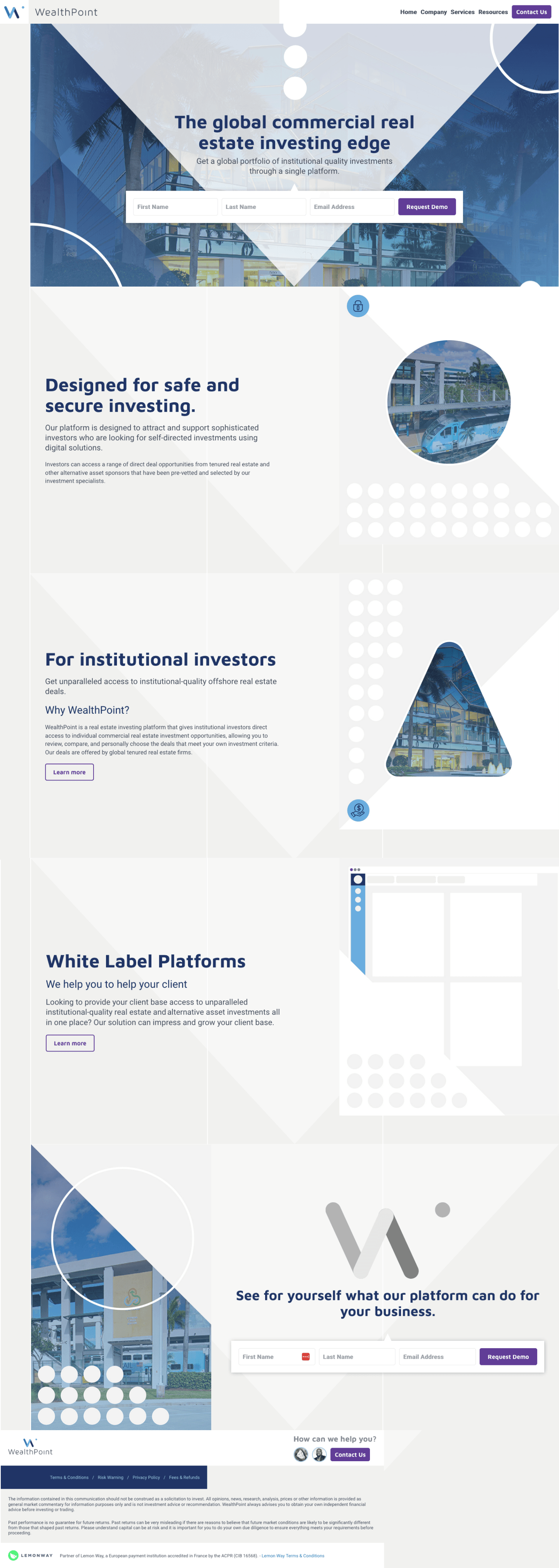 WealthPoint Homepage - By Adrian Kirsten